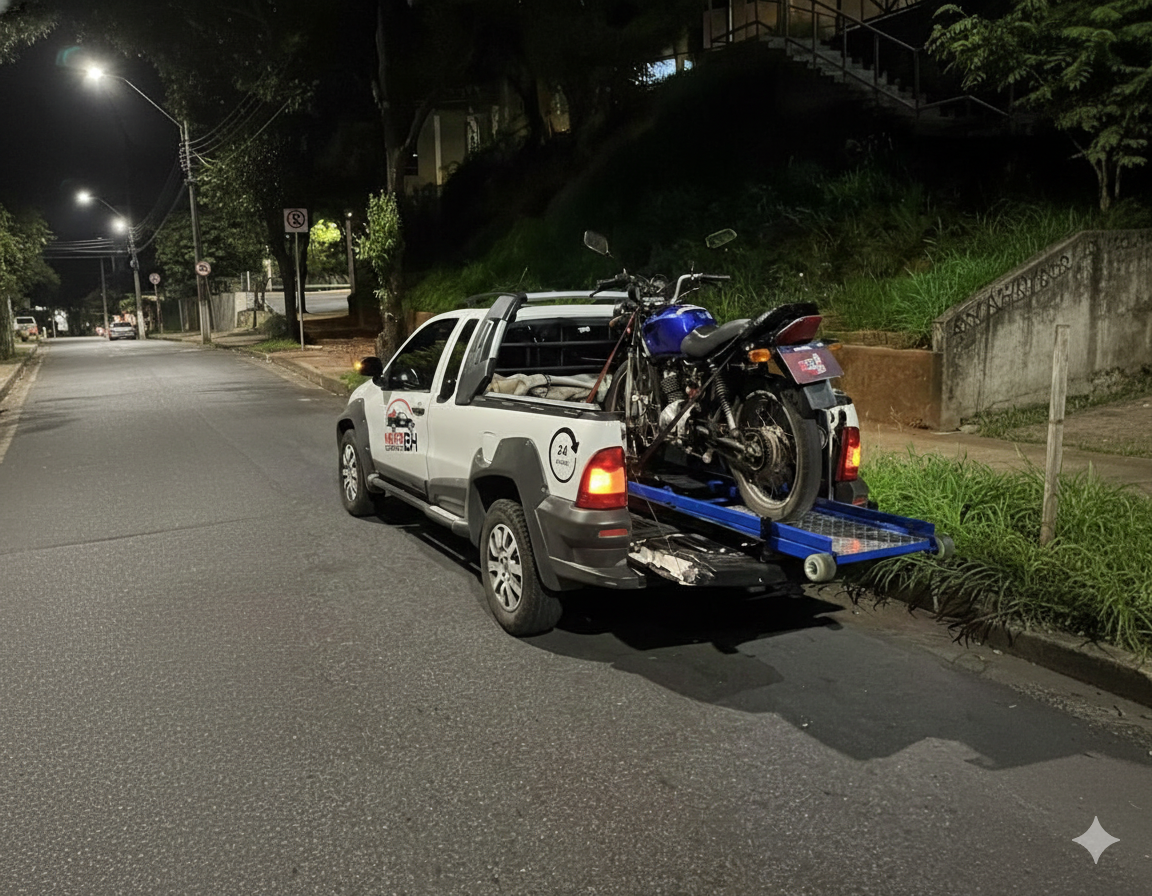 Guincho de Moto em BH